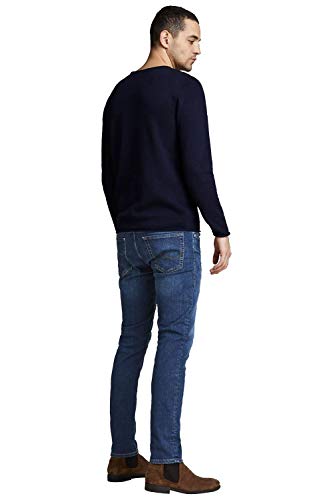 Jack & Jones Jjiglenn Jjoriginal Am 814 Noos Vaqueros Slim, Azul, 32W / 32L para Hombre