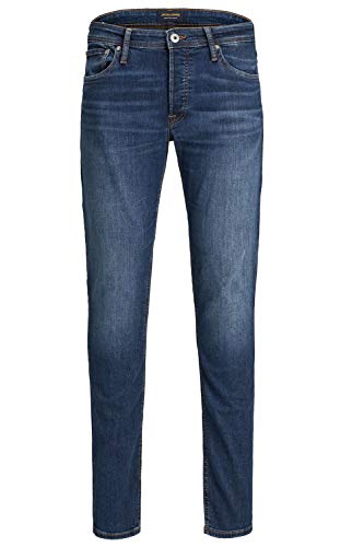 Jack & Jones Jjiglenn Jjoriginal Am 814 Noos Vaqueros Slim, Azul, 32W / 32L para Hombre