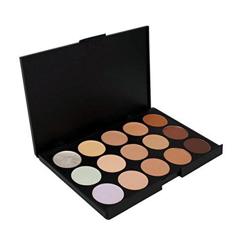 JasCherry 15 Colores Corrector Camuflaje Paleta