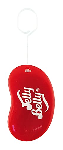 Jelly Belly® - Ambientador de coche 3D colgante del espejo retrovisor con fragancia y aroma a cereza con toques plátano y vainilla - 30 días de duración