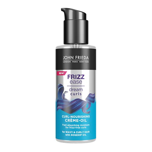 John Frieda | Frizz Ease Dream Curls | Aceite En Crema Para Definir Rizos, Incoloro, 100 Mililitro