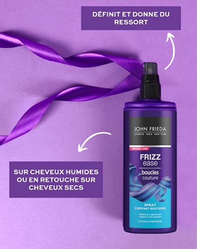 John Frieda Spray coiffant Boucles Couture - Frizz Ease - Le flacon de 200ml