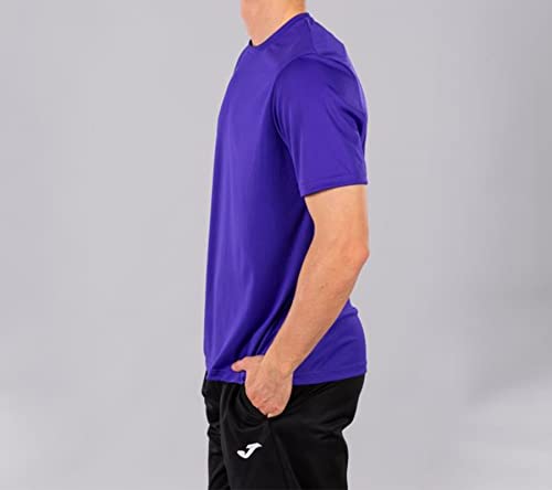 Joma Combi - Camiseta de Manga Corta, Hombre, Violeta, L