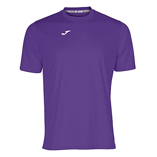 Joma Combi - Camiseta de Manga Corta, Hombre, Violeta, L