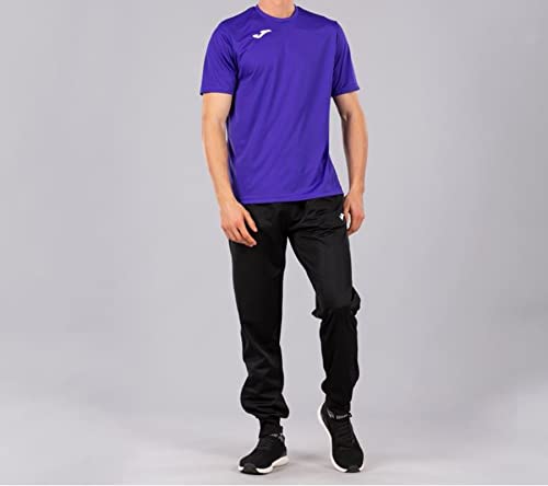 Joma Combi - Camiseta de Manga Corta, Hombre, Violeta, L