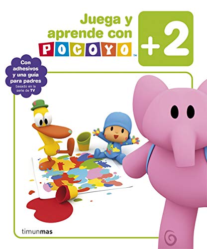 Juega y aprende con Pocoyó (+2): Con adhesivos y una guía para padres