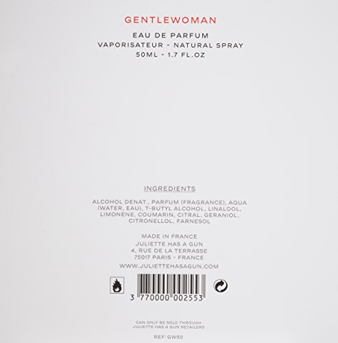 Juliette è dotato di una a gun Gentlewoman Eau De Parfum, 1 pacchetto (1 x 50 ml)