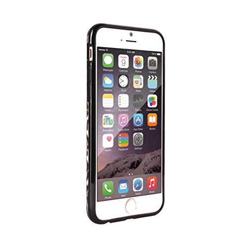 Just Cavalli JCCI014 - Funda de TPU AntiShock para Apple iPhone 6 4.7", diseño de Leopard