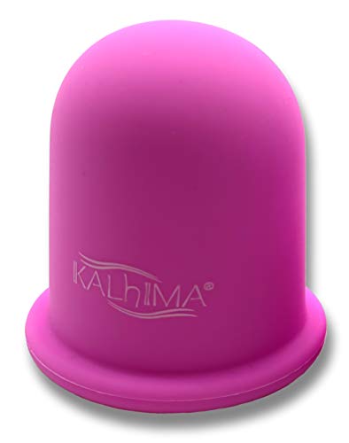 KALHIMA ® CupShape! Ventosa Anticelulítica en material Extra Agarre para Masaje Reafirmante y Tonificante natural (CupShape!)