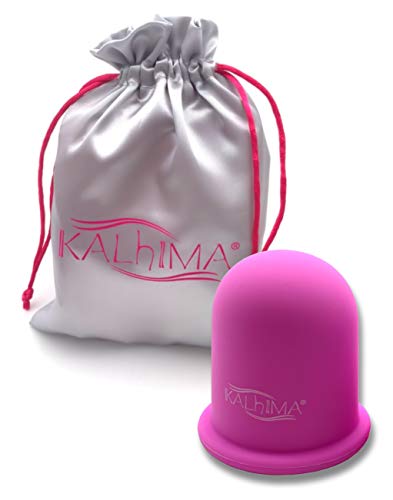 KALHIMA ® CupShape! Ventosa Anticelulítica en material Extra Agarre para Masaje Reafirmante y Tonificante natural (CupShape!)