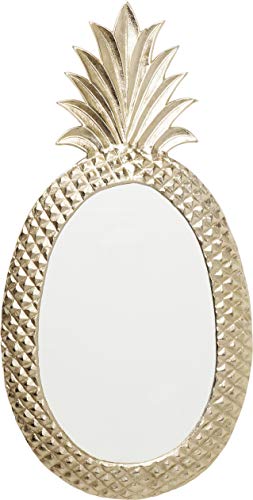 Kare Design Espejo Pineapple, Oro, 82x41x5cm