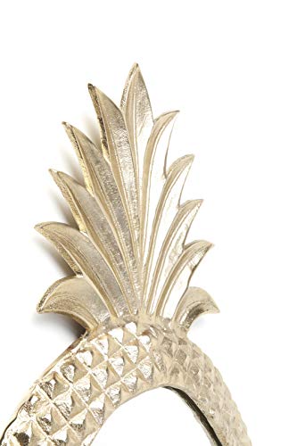 Kare Design Espejo Pineapple, Oro, 82x41x5cm