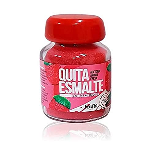 Katai Nails Quitaesmalte Esponja Acetona Aroma Fresa 75 Ml - 75 ml.