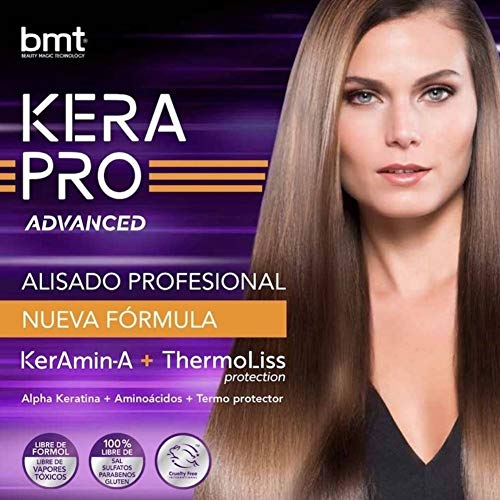 KATIVA Bmt Kerapro Advanced Shampoo Post Alisado, Negro, 300 Mililitros