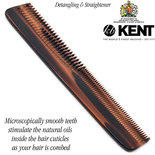 Kent Brushes Peine para Cabello (6T, Marrón)