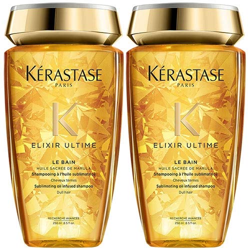 Kerastase NEW Bain Elixir ultime Sublime cleansing oil shampoo 250ml kit 2 pcs