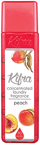 KIFRA PEACH Perfume de Lavandería Concentrado 200ml 80 Ciclos de Lavado