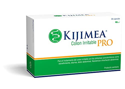 Kijimea Colon Irritable Pro, Una Terapia Contra El Síndrome del Colon Irritable (Diarrea, Dolor Abdominal, Flatulencia, Estreñimiento), Producto Vegano, Sin Gluten ni Lactosa, Verde, 84 cápsulas