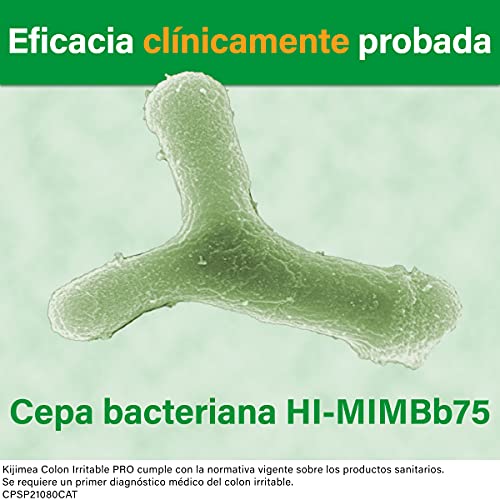 Kijimea Colon Irritable Pro, Una Terapia Contra El Síndrome del Colon Irritable (Diarrea, Dolor Abdominal, Flatulencia, Estreñimiento), Producto Vegano, Sin Gluten ni Lactosa, Verde, 84 cápsulas