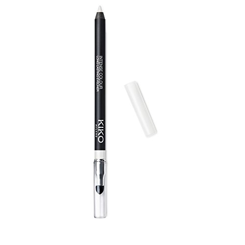 KIKO Milano Intense Colour Long Lasting Eyeliner 01 | Lápiz para la parte externa del ojo con una mina intensa y deslizable de larga duración