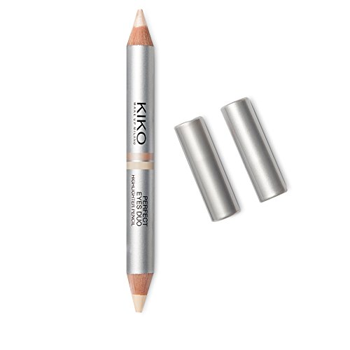 KIKO Milano Perfect Eyes Duo Highlighter Pencil | Lápiz dúo iluminador de contorno de ojos