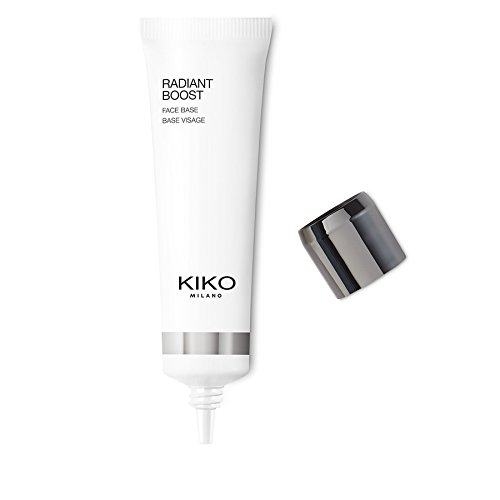 KIKO Milano Radiant Boost Face Base | Base iluminadora y perfeccionadora para el rostro: revitaliza la tez con un toque de luz