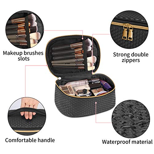 KTMOUW Neceser Maquillaje Impermeable Bolsas de Aseo Neceser Viaje Bolsa de Maquillaje Bolsa de Cosméticos Grande Organizador para Mujeres y Niñas 3 piezas