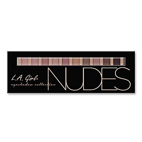 LA Girl Beauty Eyeshadow Collection – Paleta de sombra de ojos, tonos nudes