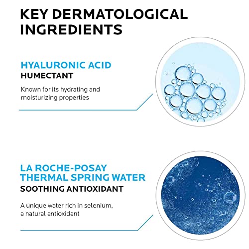 La Roche-Posay Hydraphase Textura Rica | Crema Hidratante Para Pieles Muy Secas | Hidratación Intensa | Ácido Hialurónico Puro De Origen Natural, color Blanco, 50 ml