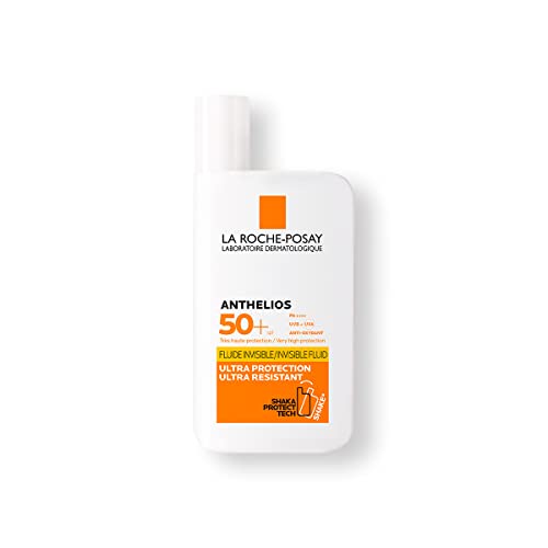 LA ROCHE-POSAY Laboratorios Dermatologique Anthelios Fluido Invisible Fps 50+ 50ml, Vanilla, 5 Unidad