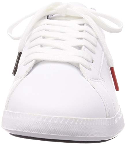 Lacoste Graduate Tri 1 SFA, Zapatillas Mujer, Wht/Nvy/Red, 37 EU