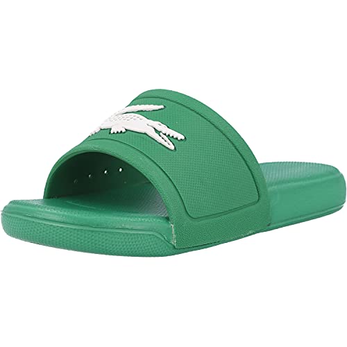 Lacoste L.30 Slide 0921 1, Chanclas Unisex, Grn/Wht, 37 EU