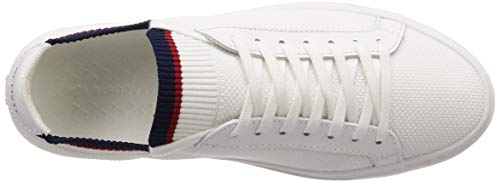 Lacoste LA PIQUEE 119 1 CMA, Zapatillas Hombre, Blanc (Wht/Nvy/Red 407), 46 EU