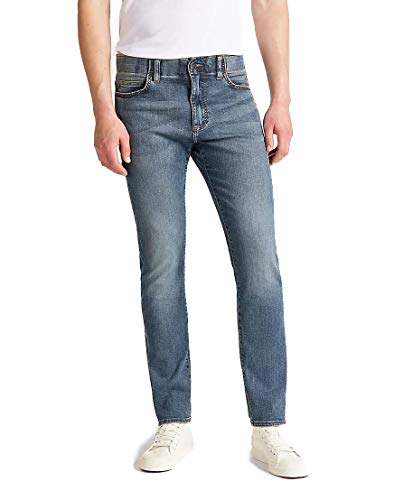 Lee Extreme Motion Skinny Jeans, Blue Prodigy, 34W / 30L para Hombre