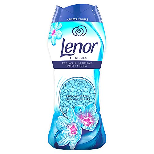 Lenor Classics Perlas de Perfume para la Ropa, 90 Lavados (6 x 210 gr), Frescor Abril