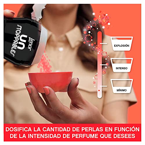 Lenor UNstoppables Perlas de Perfume para la Ropa, 90 Lavados (6 x 210 gr), Fragancia Spring