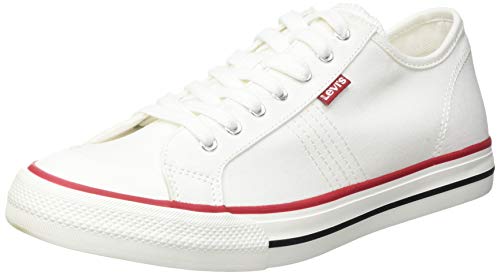 Levi's Hernandez, Zapatillas Hombre, Regular White, 43 EU