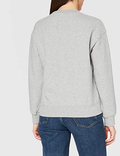 Levi's Standard Crew Sudadera, Smokestack Heather, M para Mujer