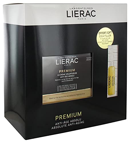 Lierac Coffret Premium Crema Voluptuoso + Cica-Filler Sérum