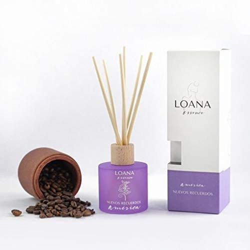 LOANA ESSENCE Vela Aromática Flor de Azahar, Menta - Noruega - Duración Estimada 40h Vela Perfumada Grande y Decorativa Para Masajes y Relajación Hecha de Cera de Soja - 180gr -