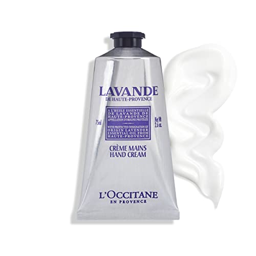 L'OCCITANE - Crema De Manos Nutritiva De Lavanda - Enriquecido Con Manteca De Karité - Hidratante Y Nutritivo - Manos Secas - 75 Ml