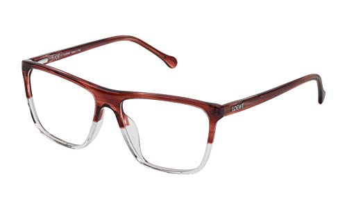 Loewe VLWA16M5301EV Monturas de Gafas, Streaked Light Brown, 55 Unisex