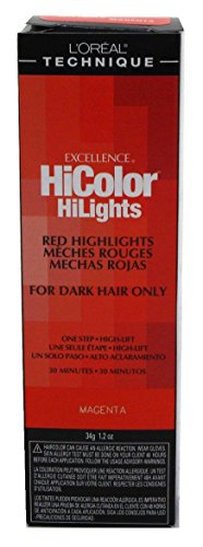 Loreal Excel Hicolor Hilights Magenta 1.2oz by L'Oreal Paris