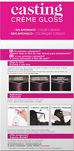 L'Oreal Paris Casting Crème Gloss Coloración Sin Amoniaco, Tono: 316 Violéin