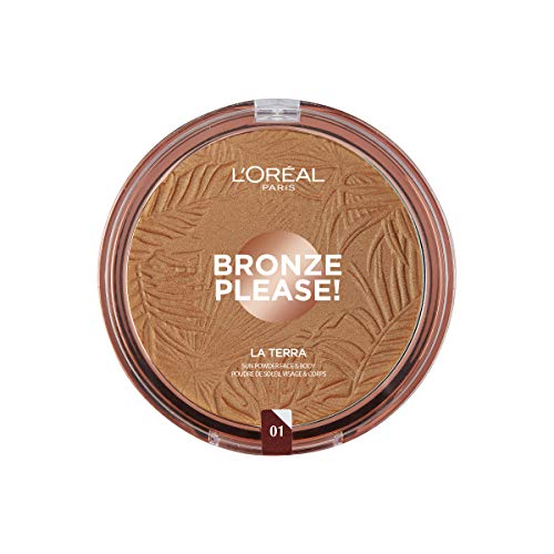 L'Oreal Paris Glam Bronze La Terra, Polvos Bronceadores, Tono 01 Portofino