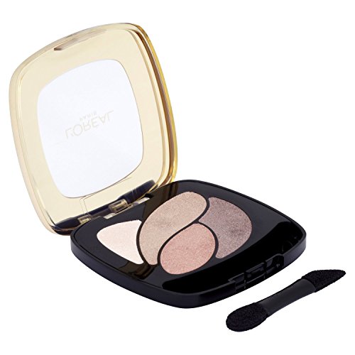 L'Oréal Paris Make-up designer Color Riche Les Ombres Quad E2 Nude Lingerie - sombras de ojos (Marrón, Nude Lingerie, E2, Italia)