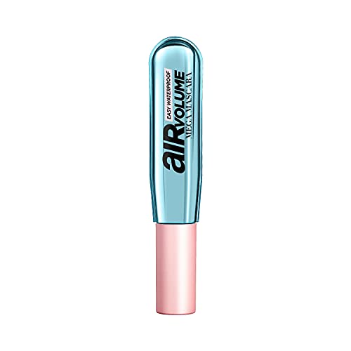 L'Oréal Paris Máscara De Pestañas Air Volume Mega Mascara, Waterproof 01, Negro, 7.9 Mililitro