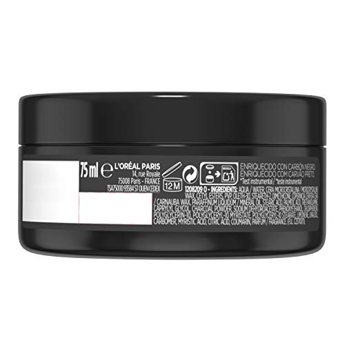 L'Oreal Paris Men Expert Pasta moldeadora fijación extrema para hombre - Pack de 2 x 75 ml