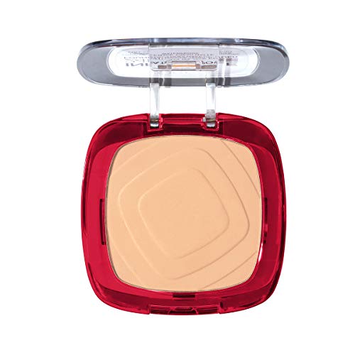 L'Oréal Paris Polvos Compactos Mate Infalible 24H, Larga Duración, Cobertura Media-Alta, Resistente al Agua, Tono: 40 Cashmere, 50 g