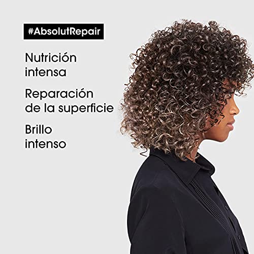 L’Oréal Professionnel | Acondicionador Tratamiento Reconstructor para cabellos secos y dañados, Absolut Repair, SERIE EXPERT, 200mL